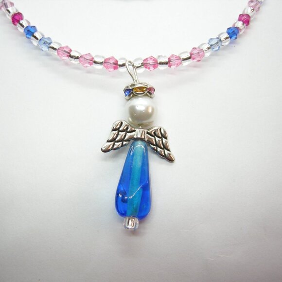 Handcrafted Angel Jewelry Set – Necklace, Bracelet, & Earrings - Picture 6 of 6